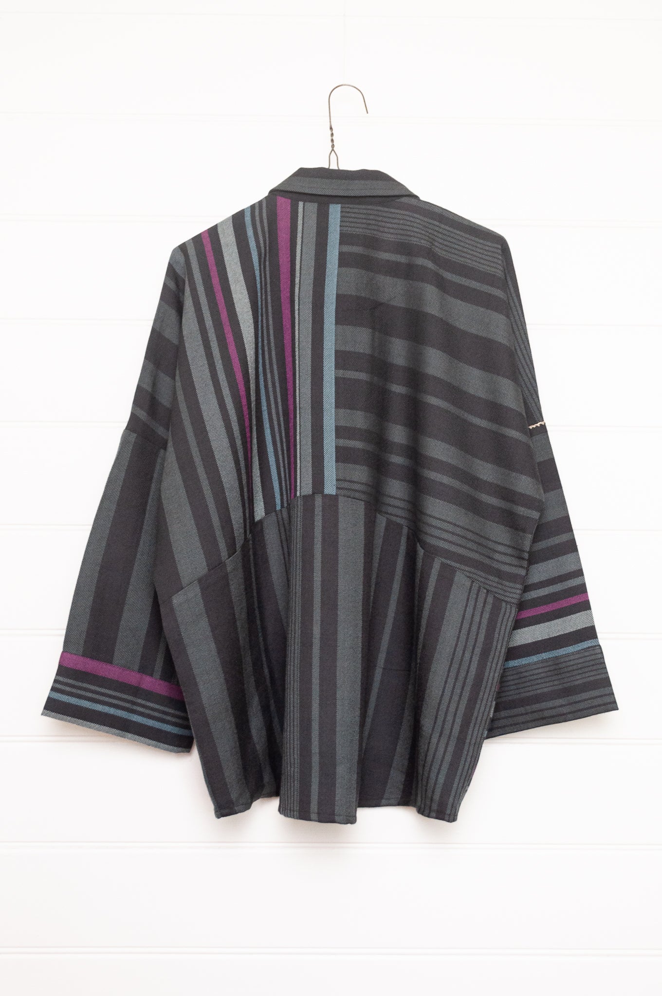Manan Ellen dolman sleeve shirt - charcoal