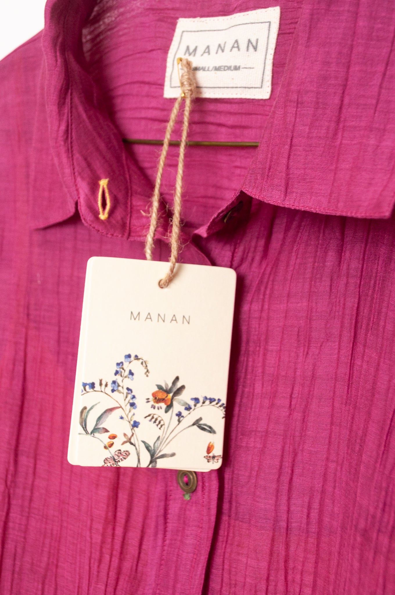 Manan Sonia shirt - magenta