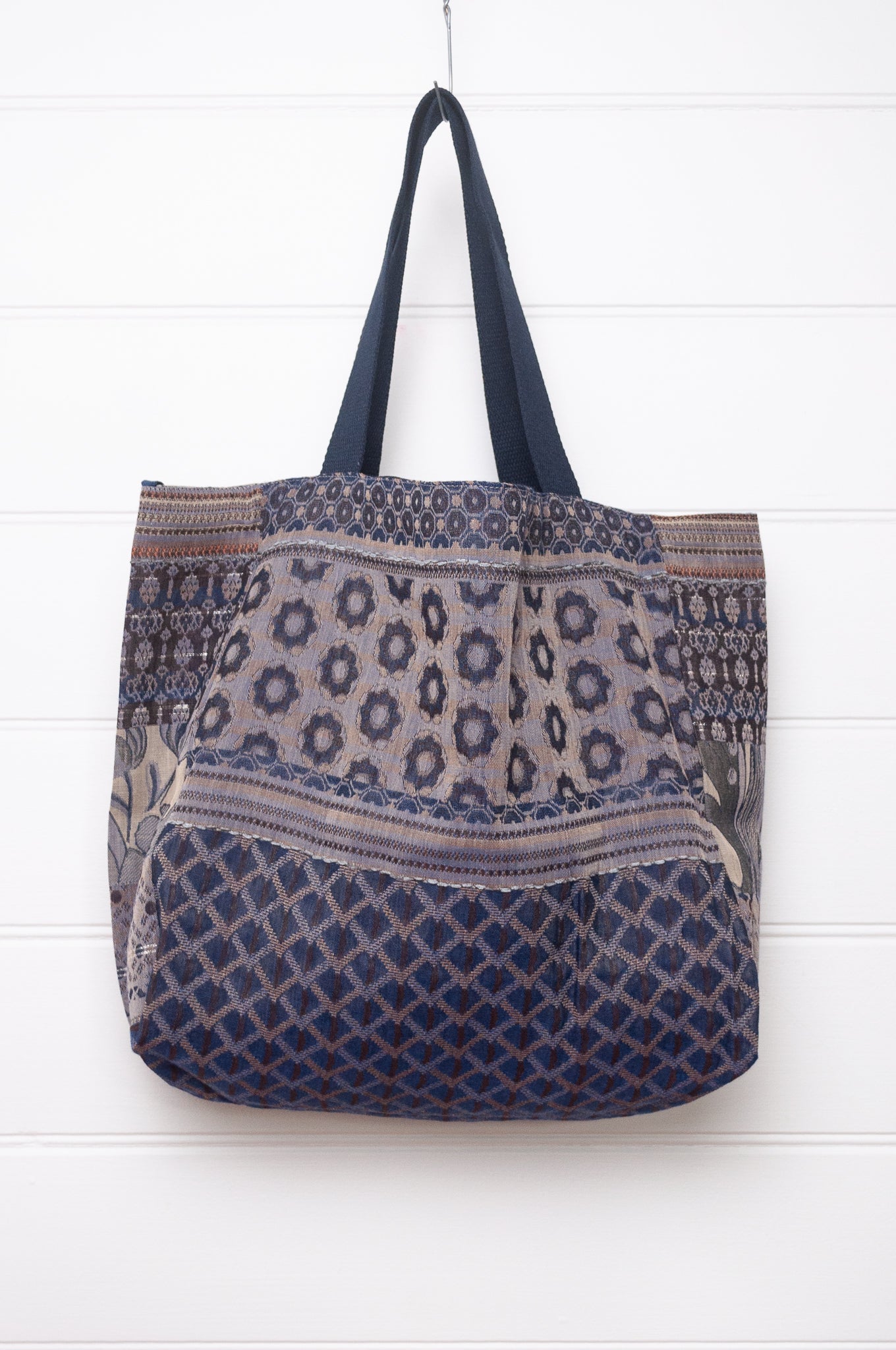 Létol bag - Gontrand bleu chocolat (medium)