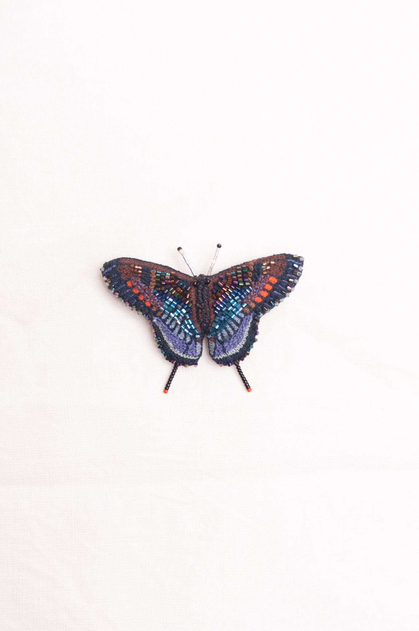 Trovelore brooch - Red spotted purple butterfly