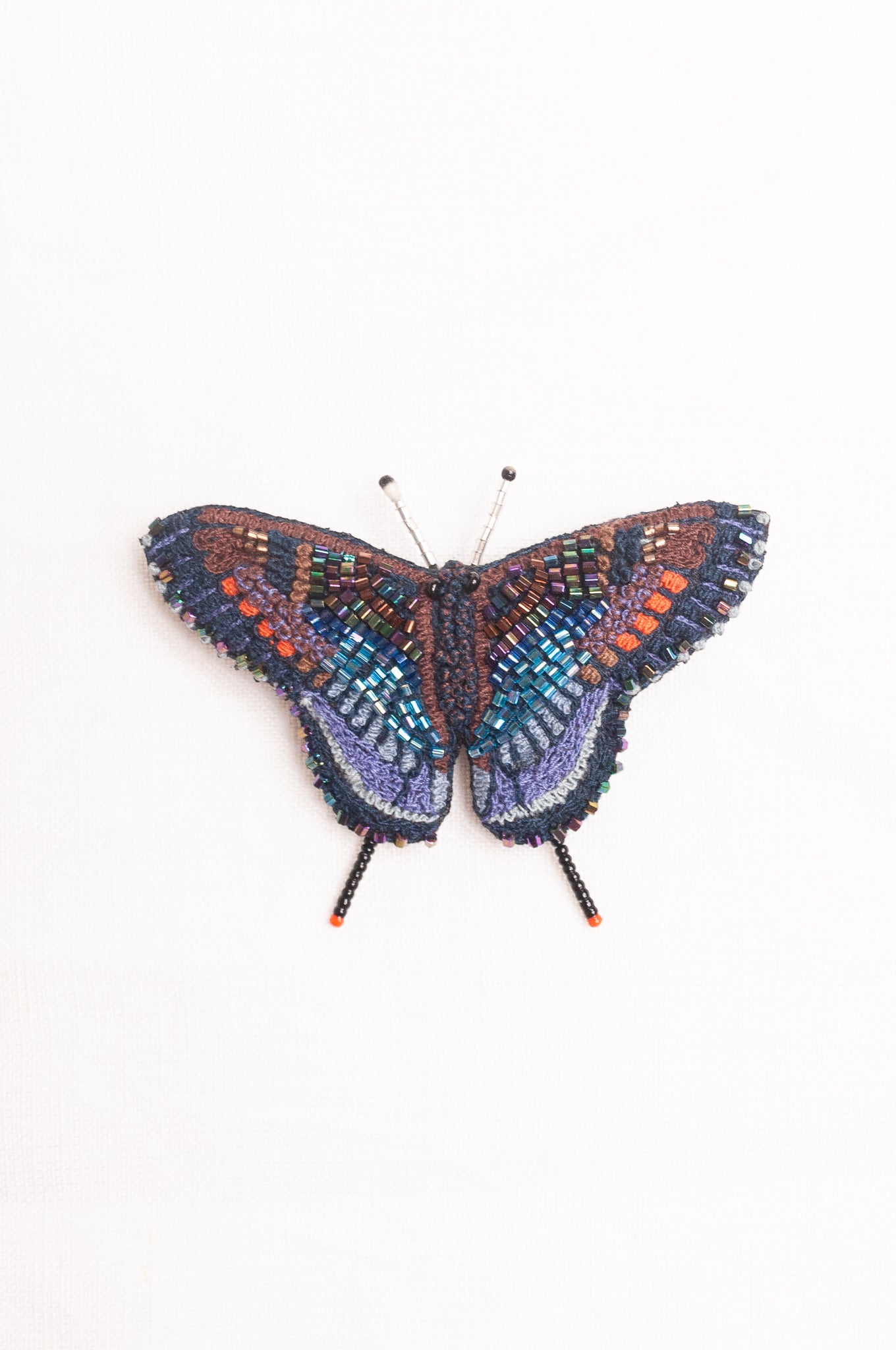 Trovelore brooch - Red spotted purple butterfly