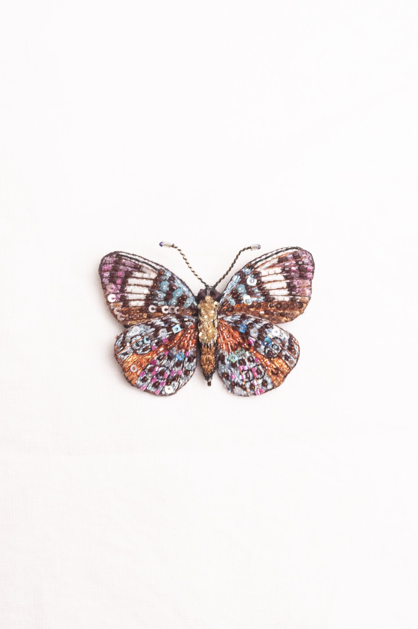 Trovelore brooch - Glorious purplewing butterfly