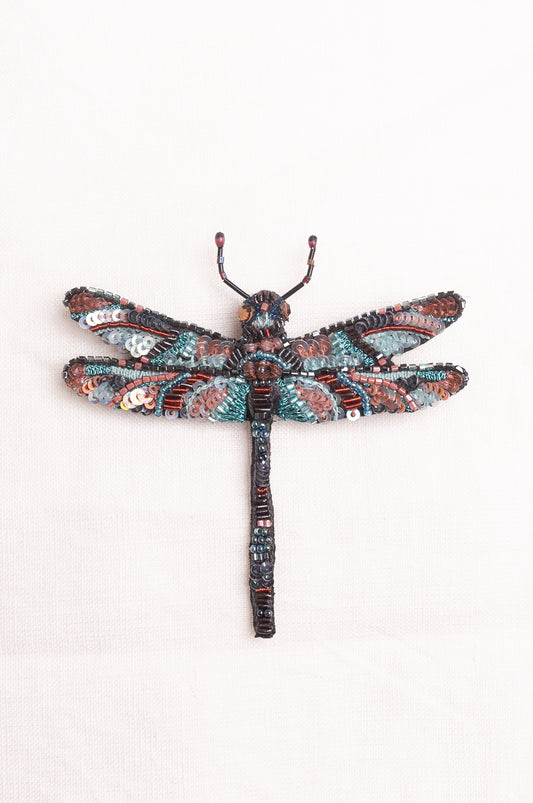Trovelore brooch - Jewelled dragonfly