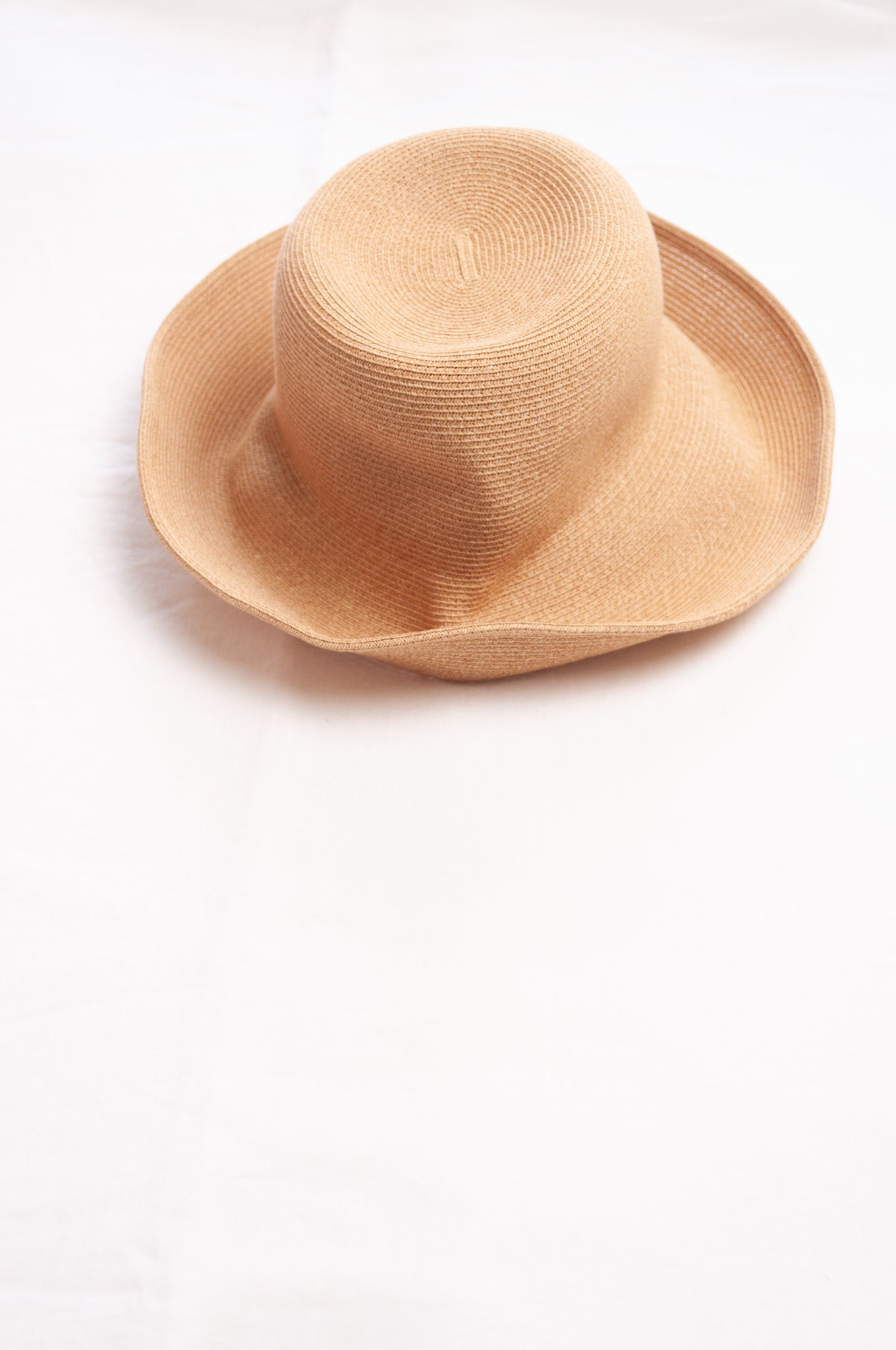 PCNQ Serge made in Japan natural beige foldable hat.