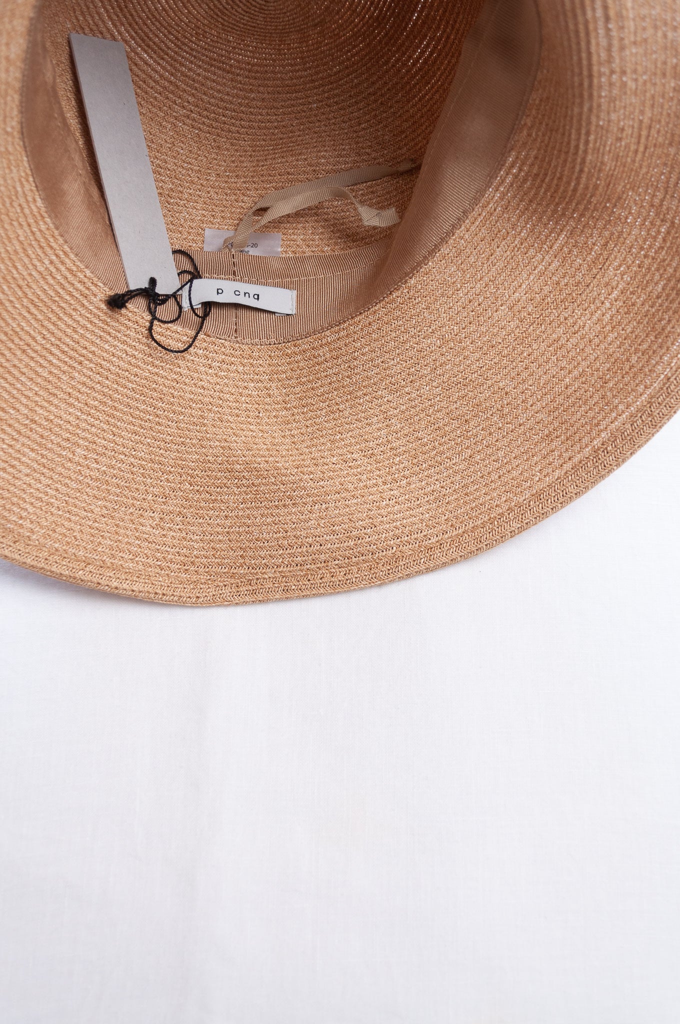 PCNQ Serge made in Japan natural beige foldable hat.