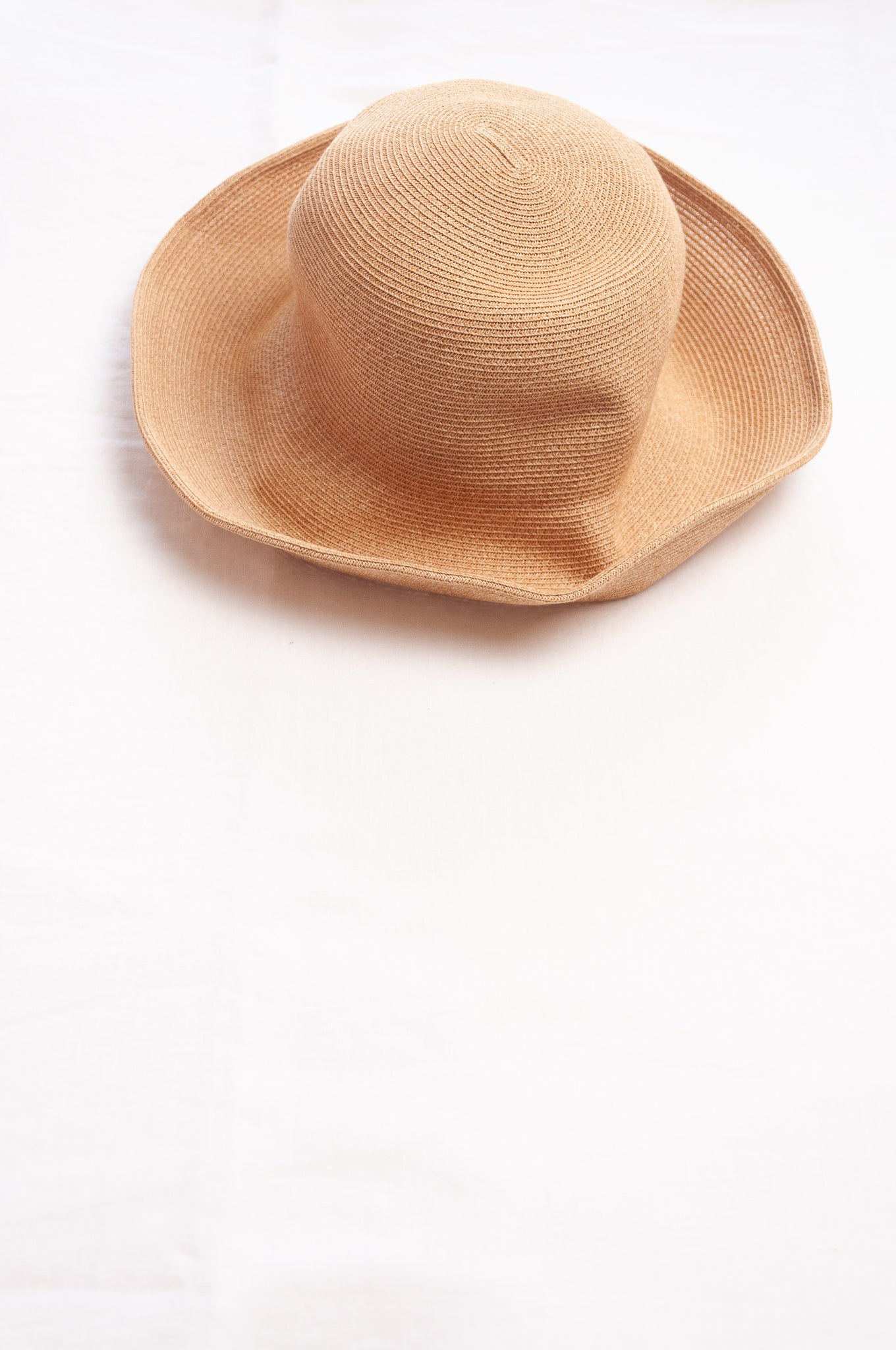 PCNQ Serge made in Japan natural beige foldable hat.