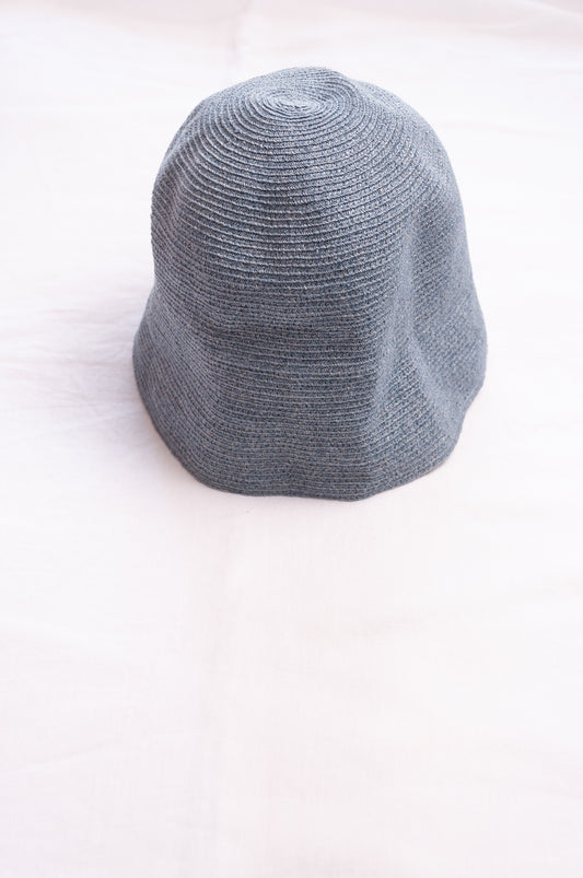 PCNQ made in Japan Hina bucket hat in sax blue.