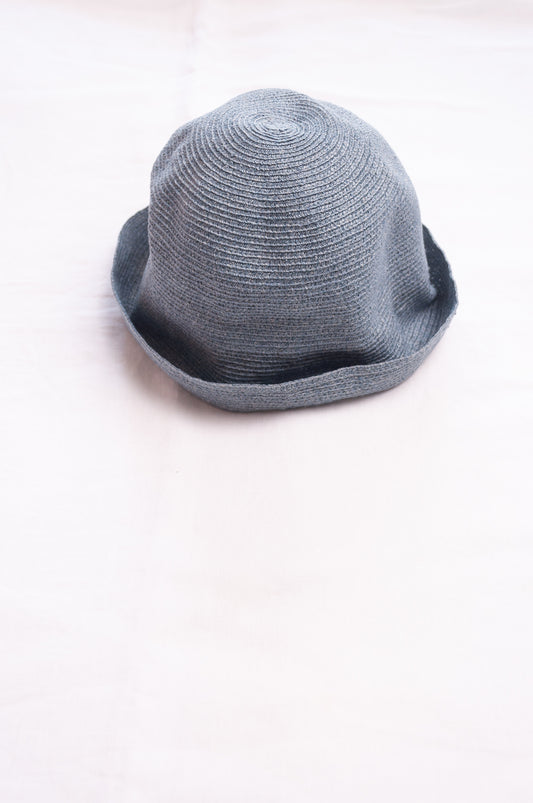 PCNQ made in Japan Hina bucket hat in sax blue.