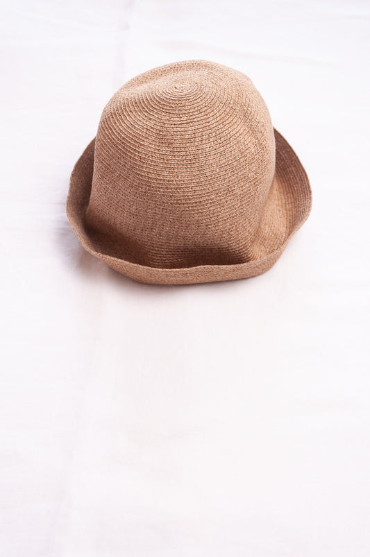 PCNQ made in Japan Hina bucket hat in natural.