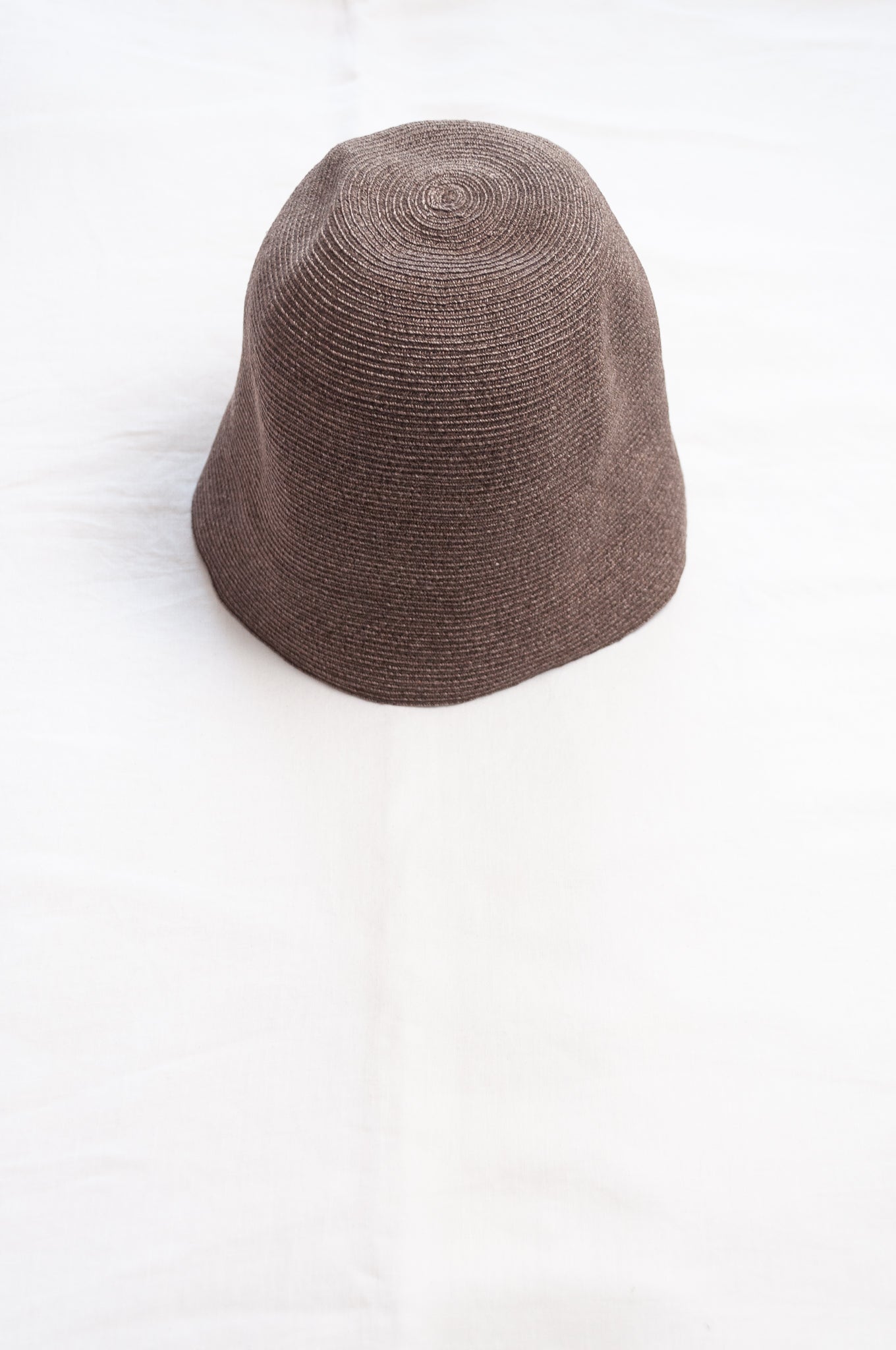 PCNQ made in Japan Hina bucket hat in brown.