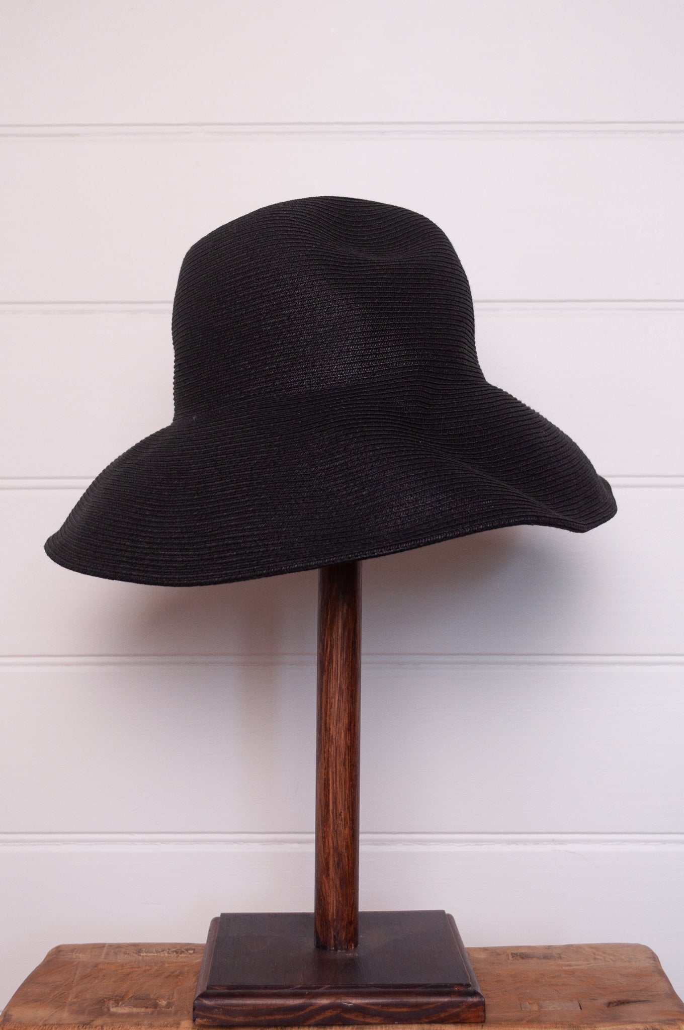PCNQ Serge made in Japan black foldable hat.