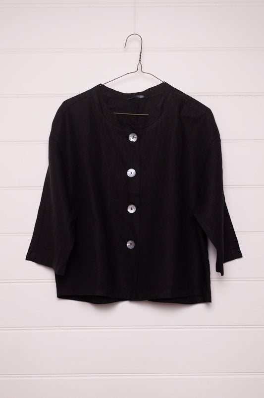 Valia Port Fairy jacket - Black