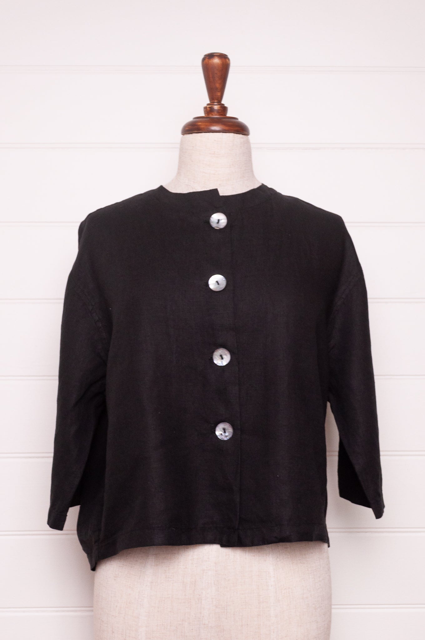 Valia Port Fairy jacket - Black