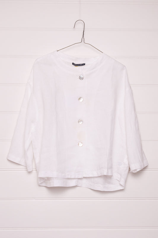 Valia Port Fairy jacket - White