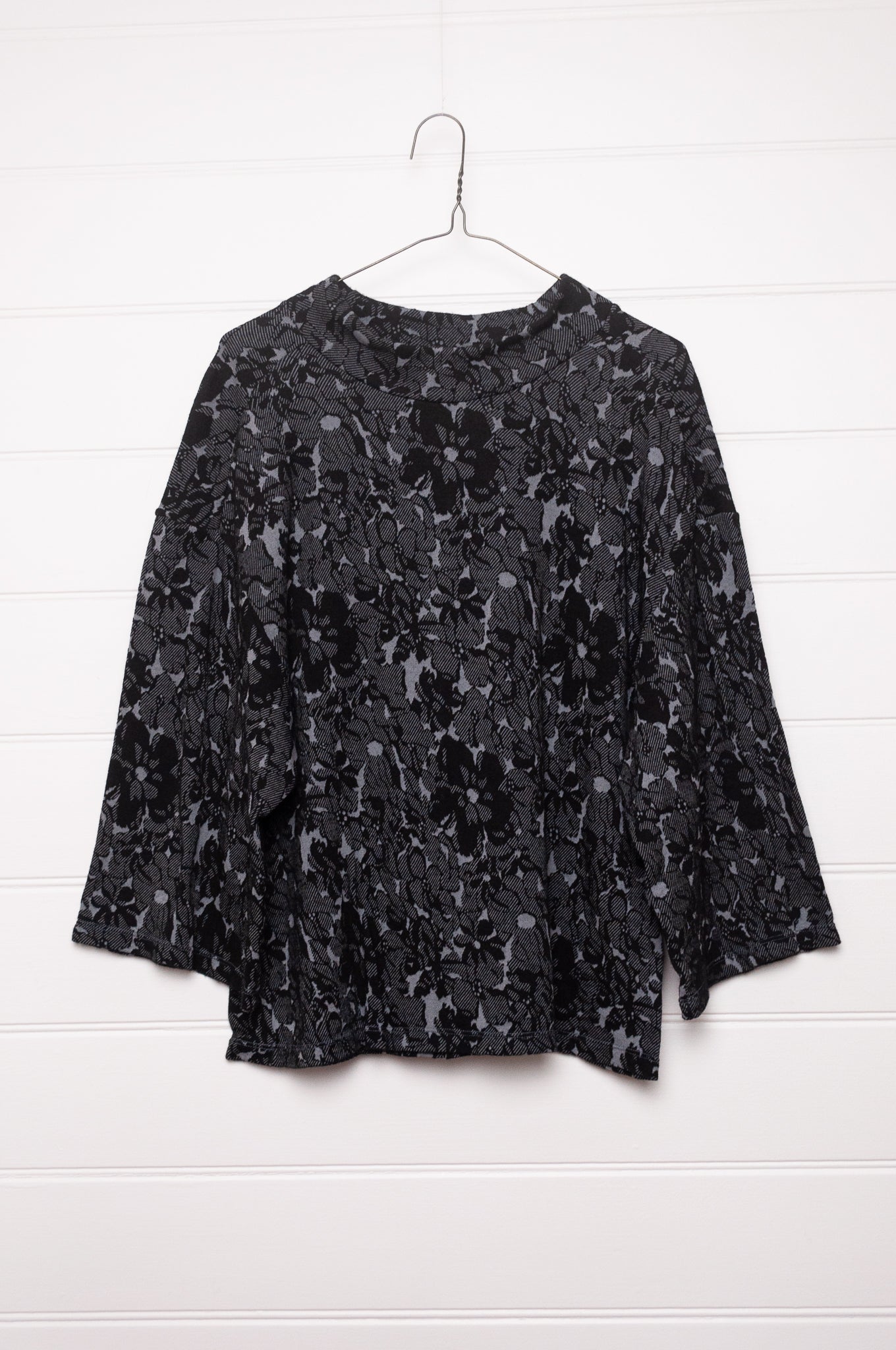 Valia La Fleur blouse - Mussel