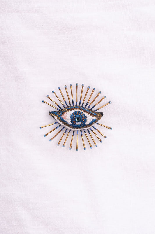 Trovelore brooch - Sea mystic eye