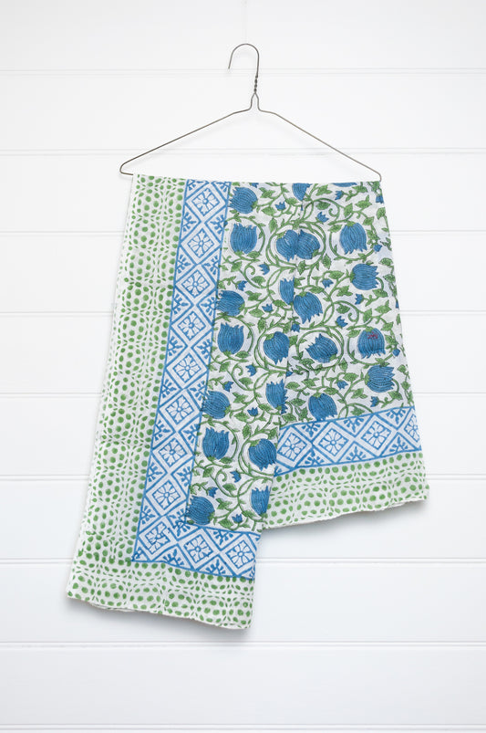 Cotton voile sarong - campanula