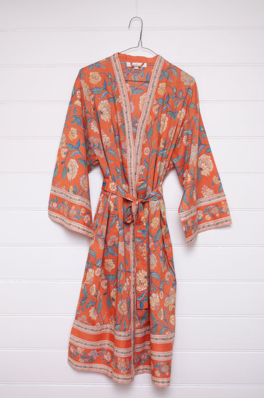 Kimono - Kashmir saffron
