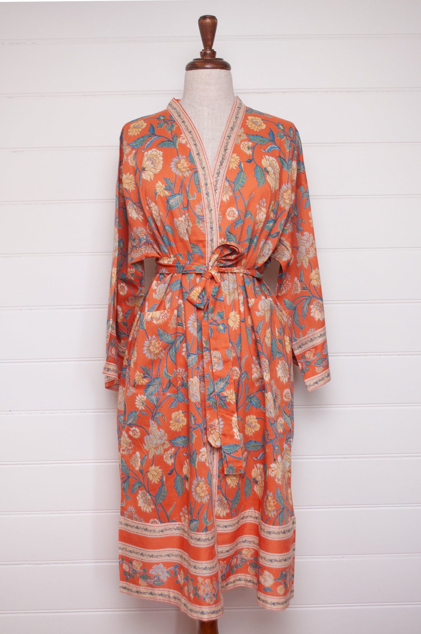 Kimono - Kashmir saffron