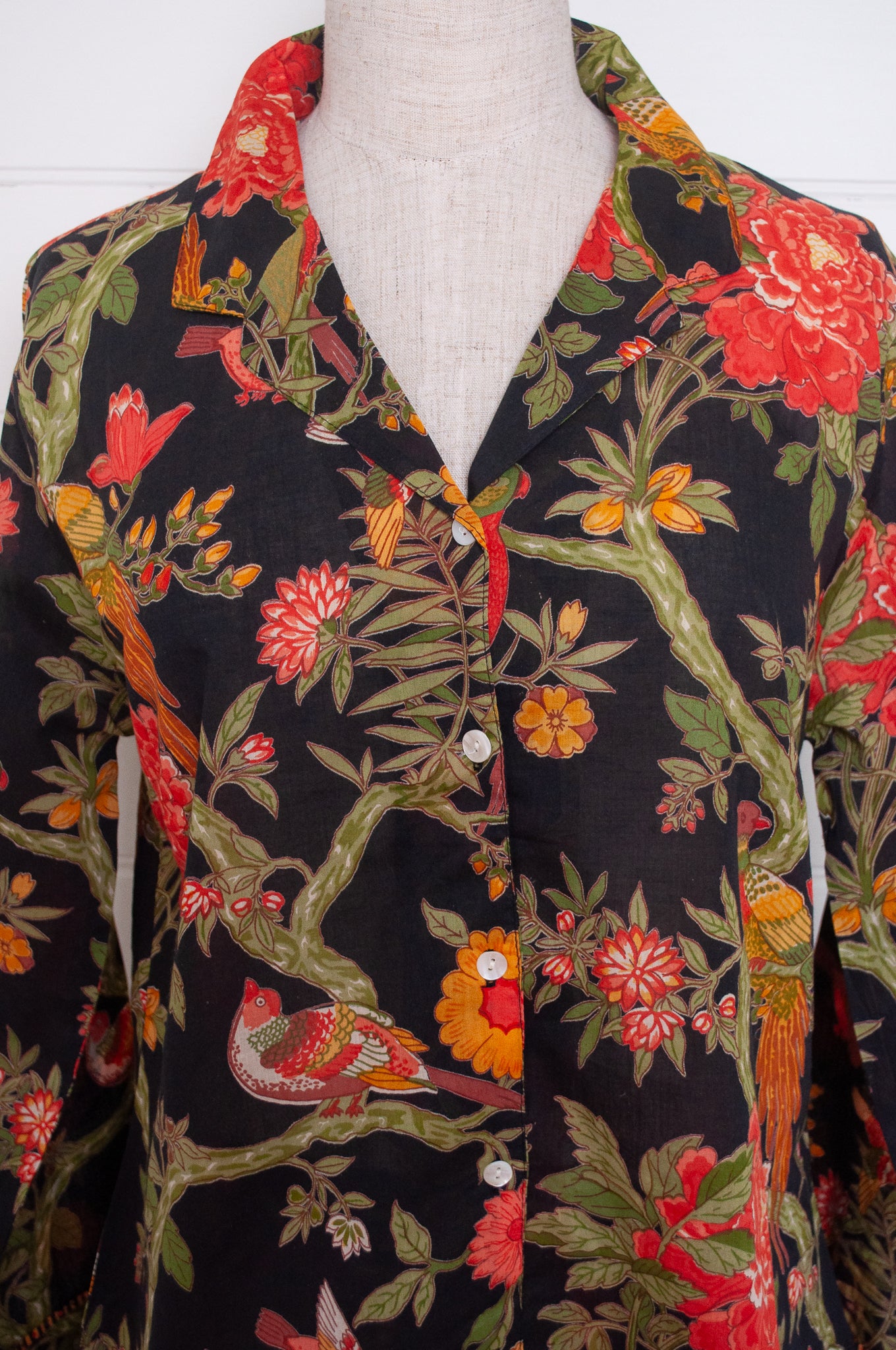 Pyjamas - bird black