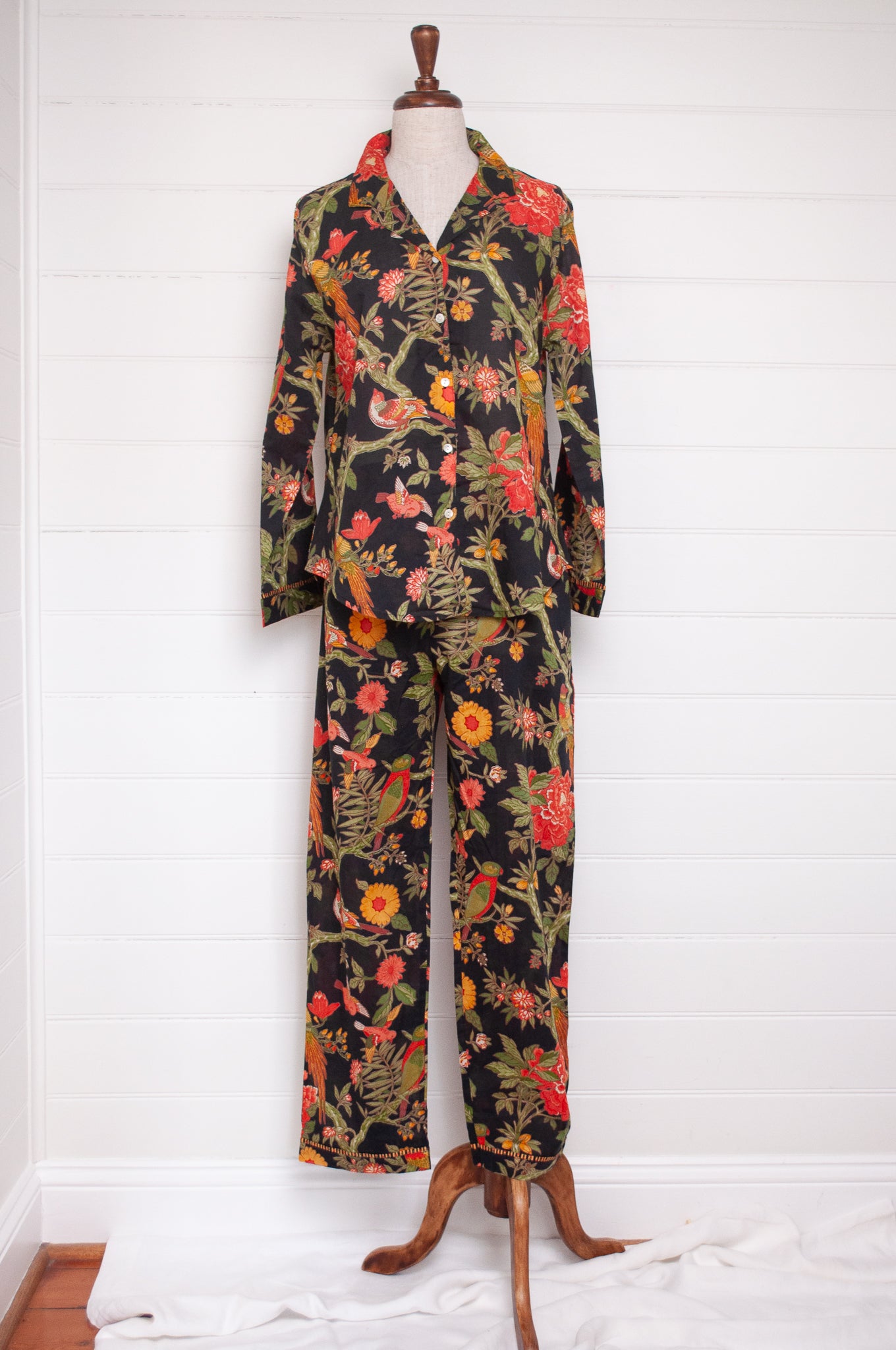 Pyjamas - bird black