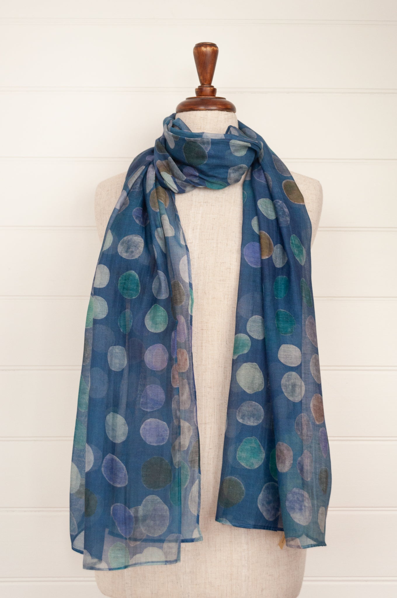 Green polka dot on sale scarf