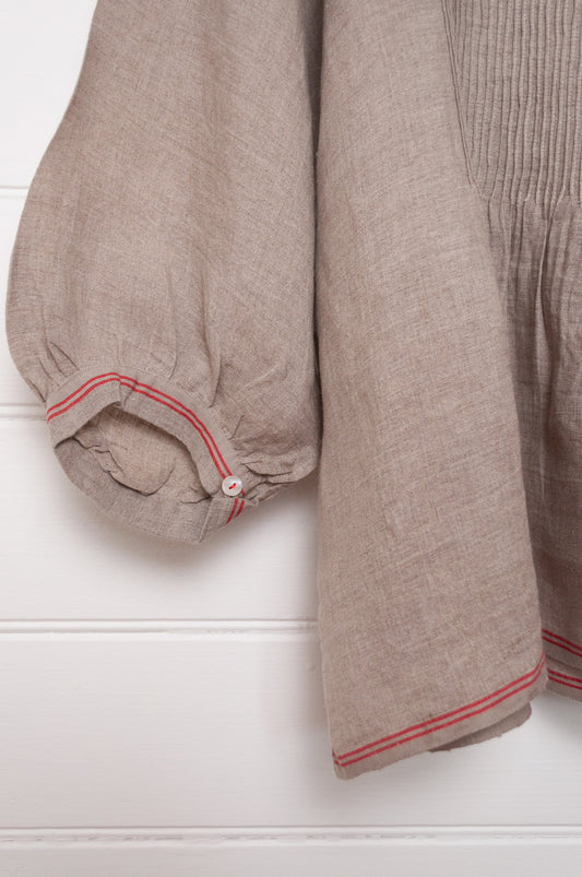 Dve Anisha top - natural linen