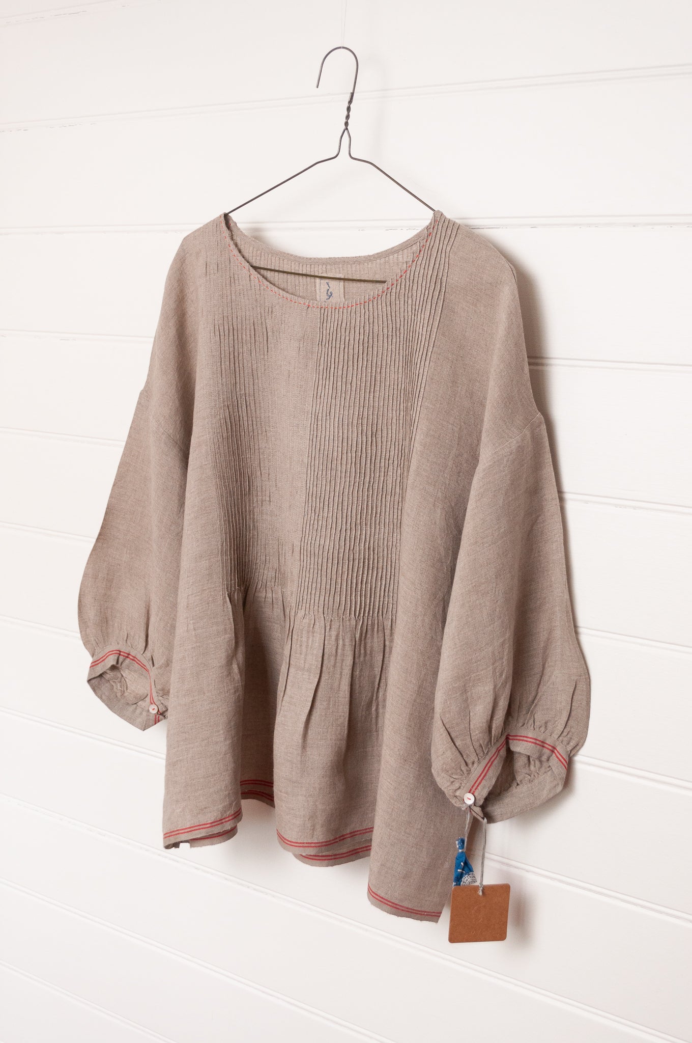 Dve Anisha top - natural linen