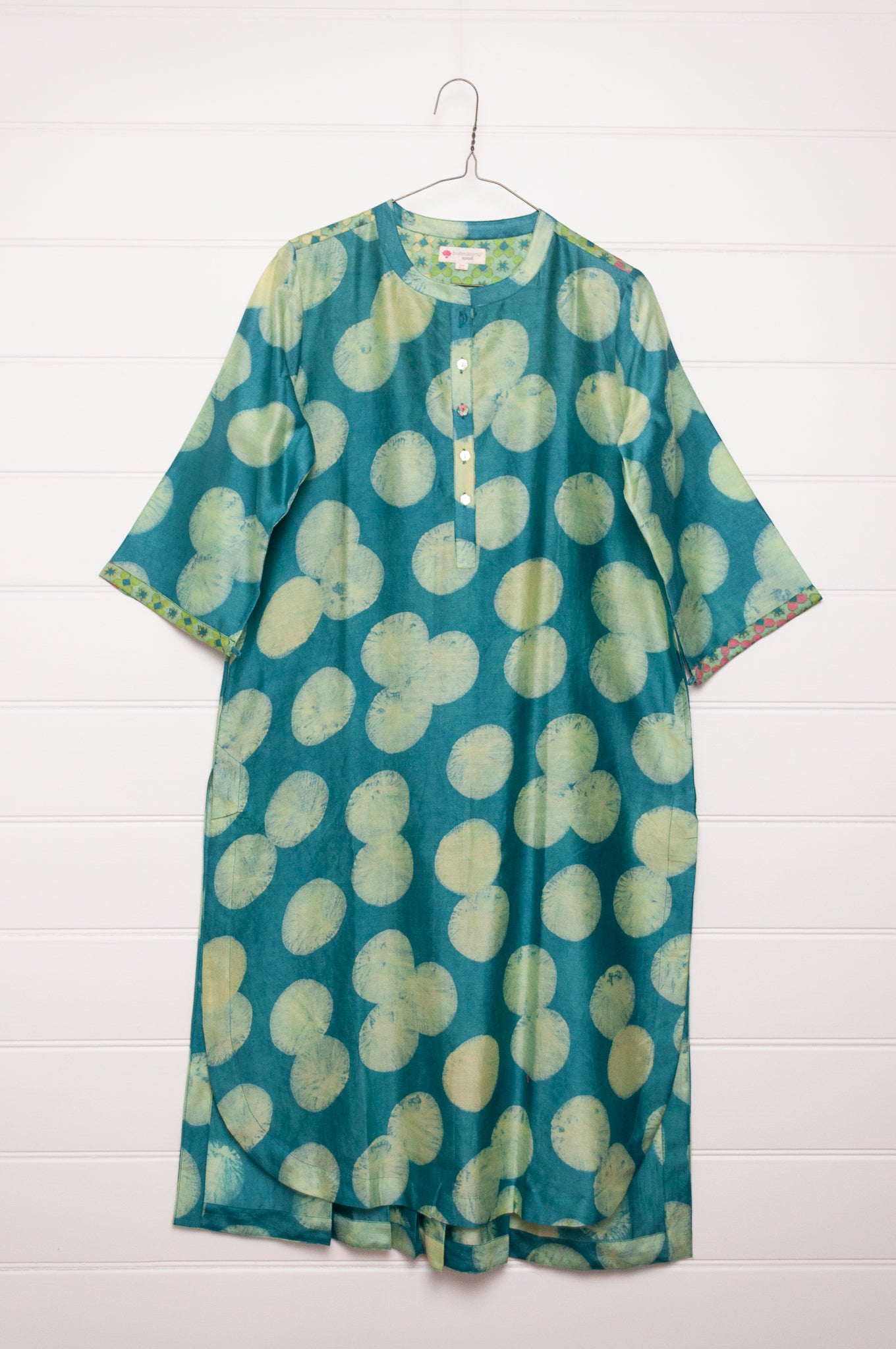 Brahma Karma chanderi cotton silk kurta