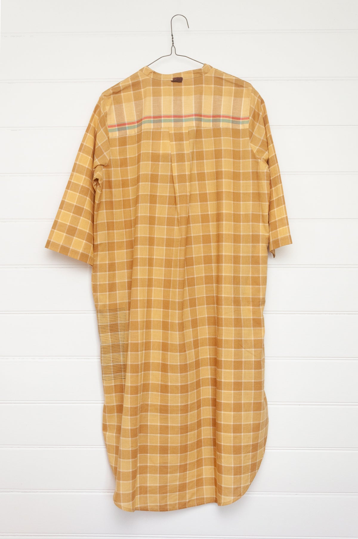 Lotus Veda Hope kurta - yellow checks