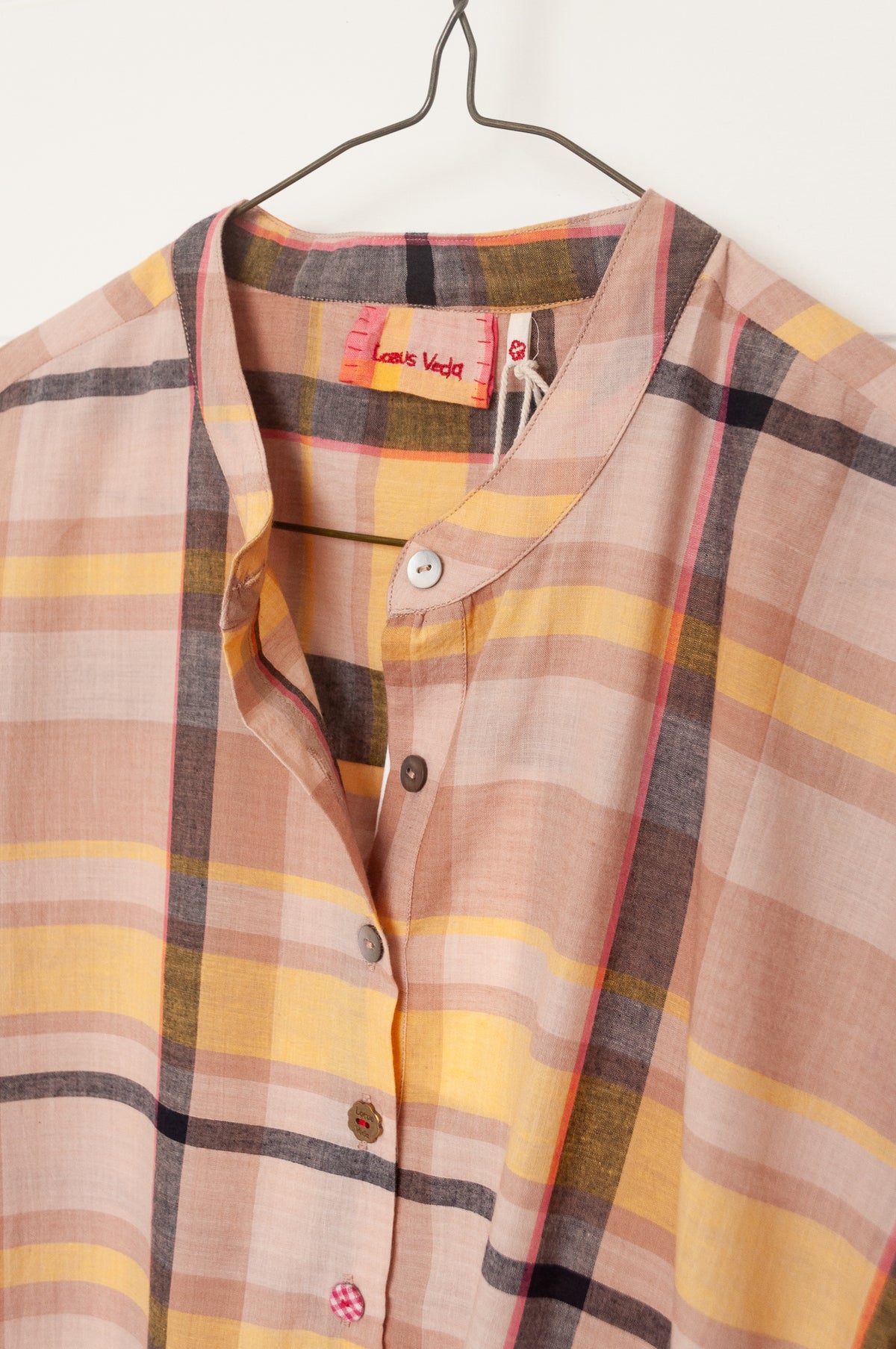 Lotus Veda Hope kurta - multi checks