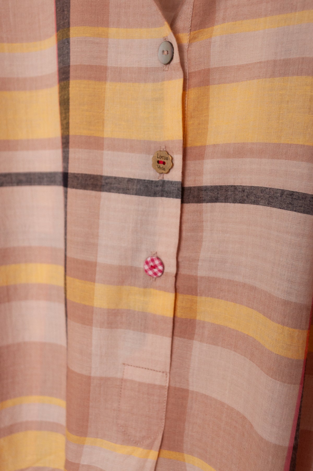 Lotus Veda Hope kurta - multi checks