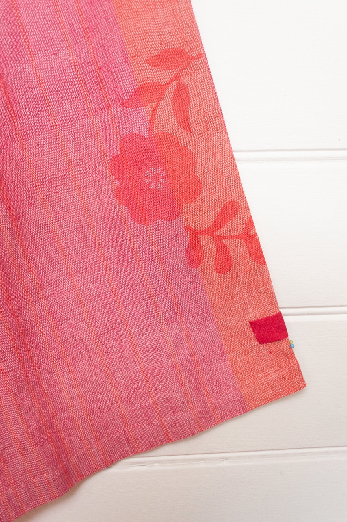Lotus Veda Heathens handloom cotton pants - red stripe