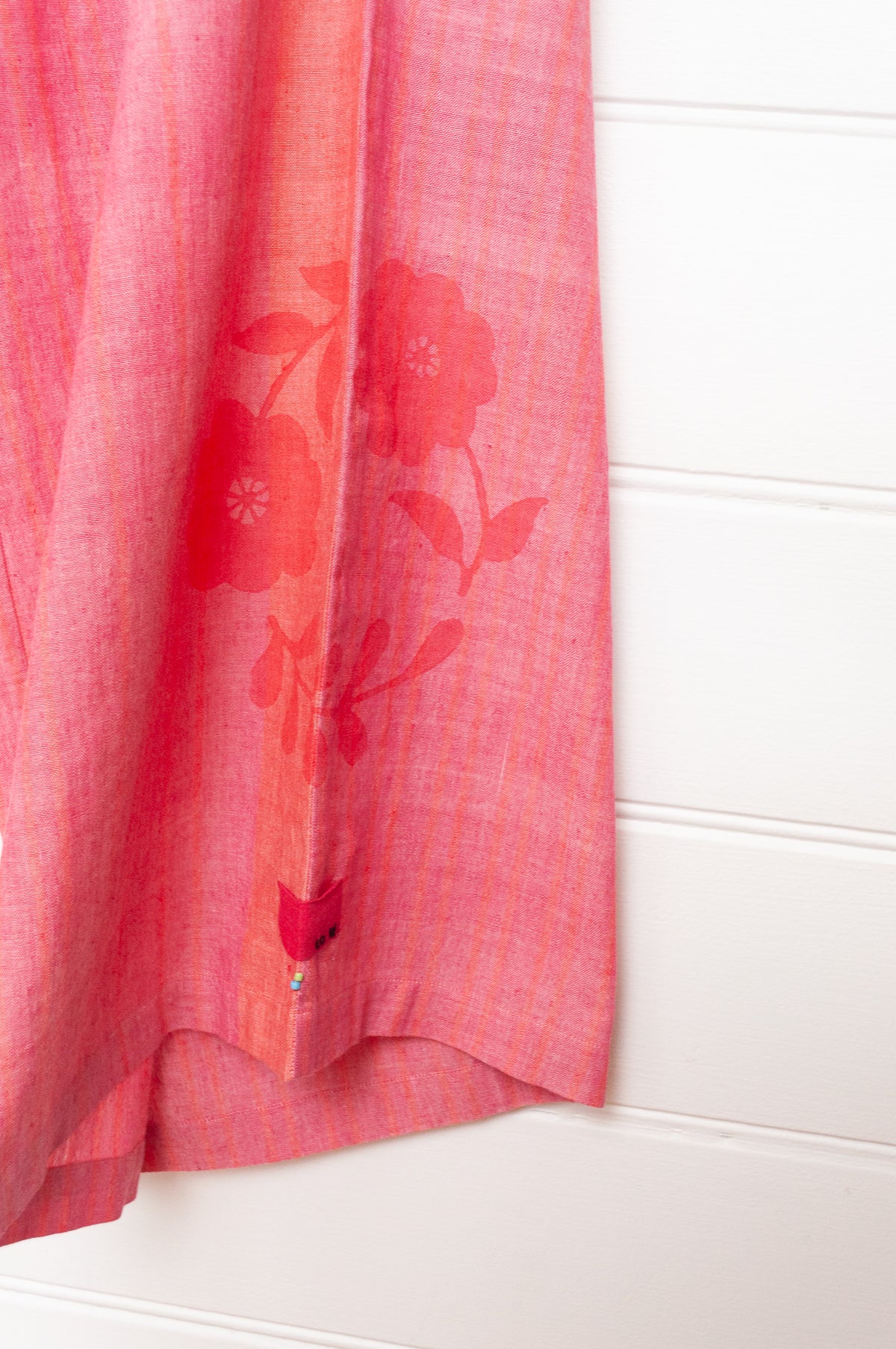 Lotus Veda Heathens handloom cotton pants - red stripe