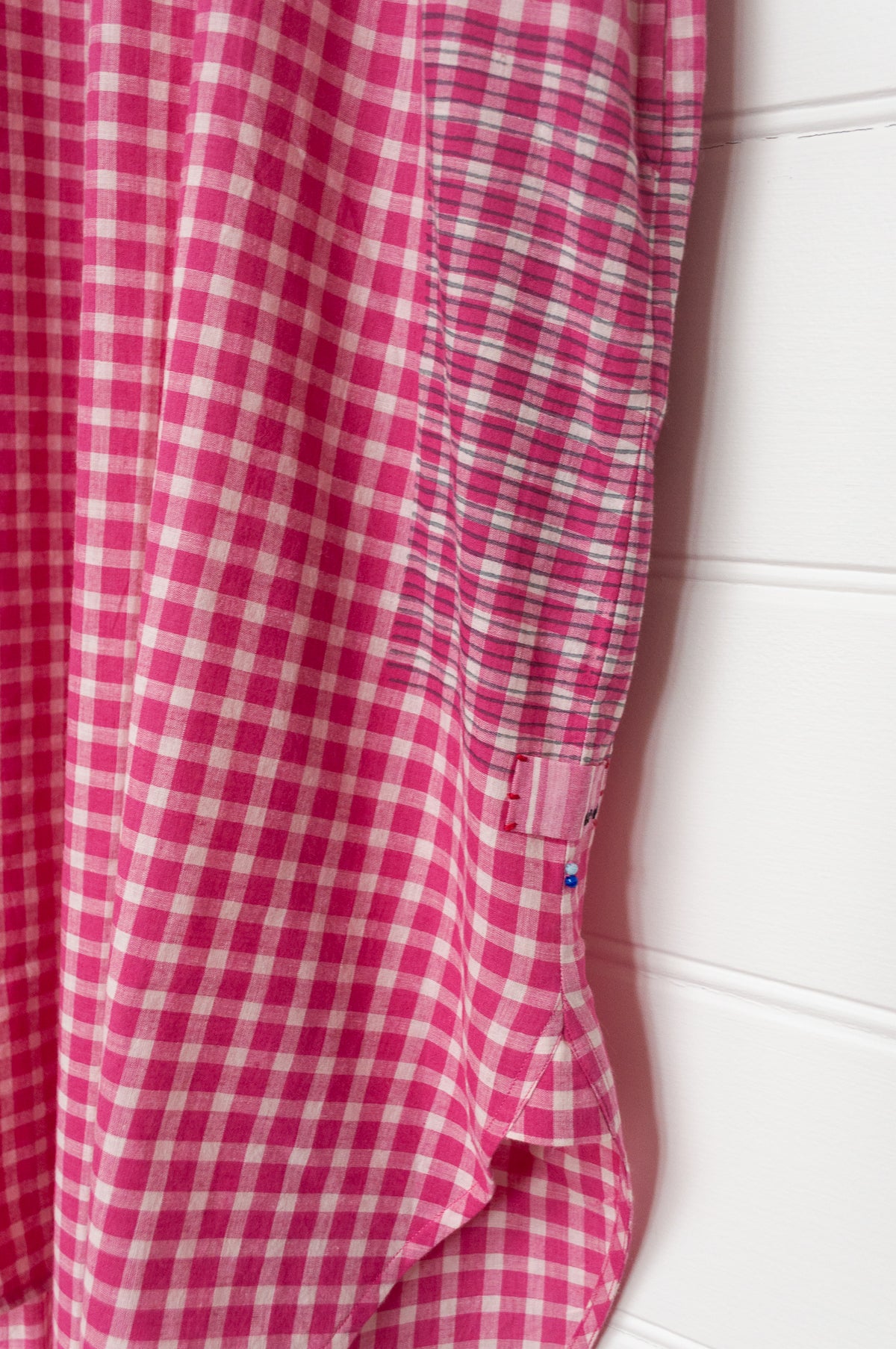 Lotus Veda Hope kurta - pink checks