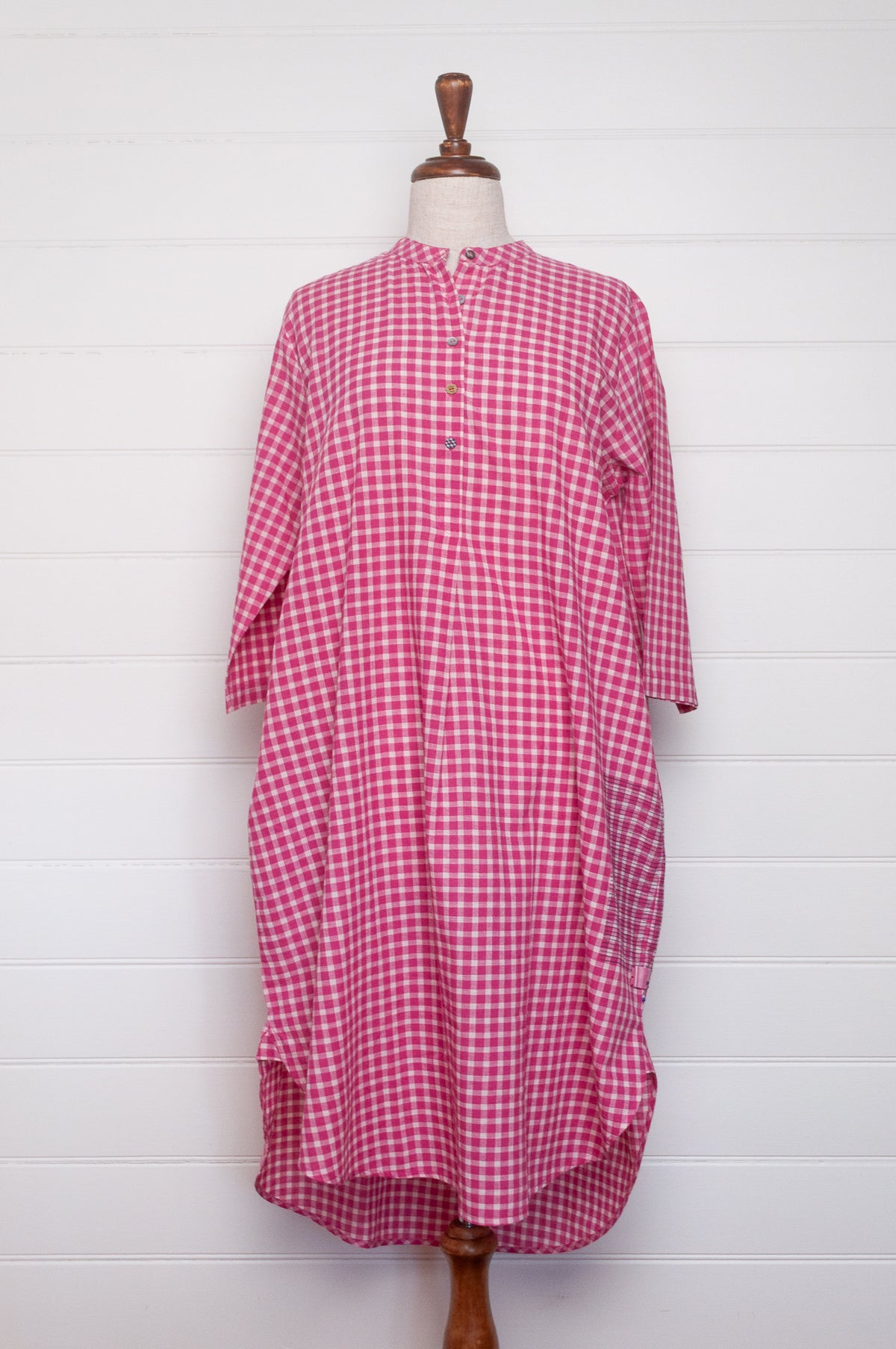 Lotus Veda Hope kurta - pink checks