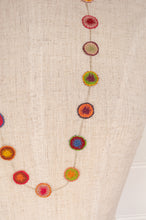 Load image into Gallery viewer, Sophie Digard hand crocheted necklace in multi-colours.