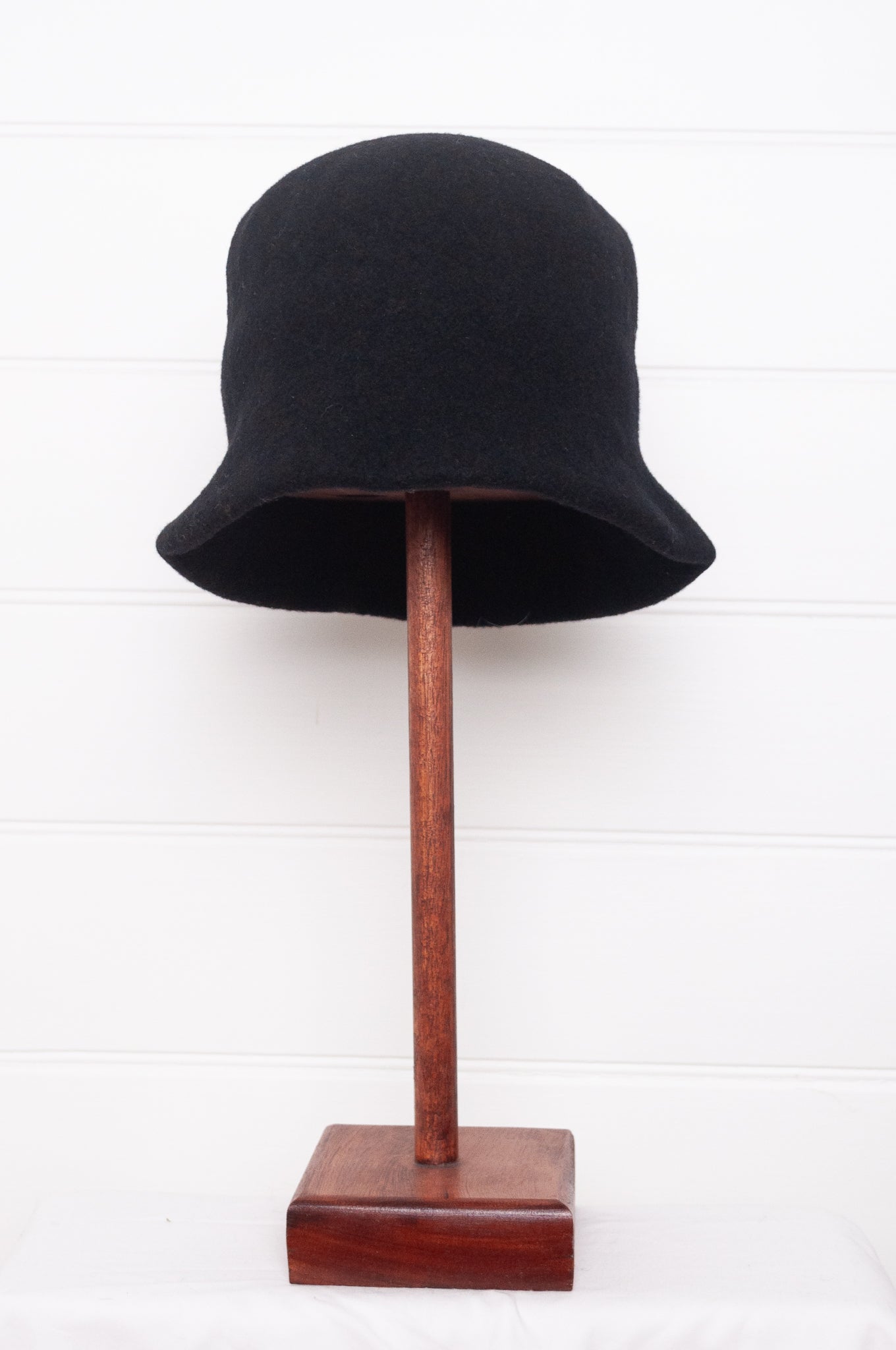 PCNQ made in Japan wool felt bucket hat, Kevin in black.