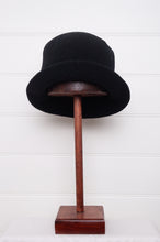 Load image into Gallery viewer, PCNQ made in Japan wool felt bucket hat, Kevin in black.