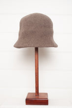 Load image into Gallery viewer, PCNQ made in Japan wool felt bucket hat, Kevin in mocca brown.