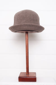 PCNQ made in Japan wool felt bucket hat, Kevin in mocca brown.