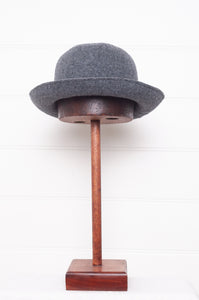 PCNQ made in Japan Marc wool felt hat in grey.