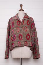 Load image into Gallery viewer, Neeru Kumar jacket - wool / silk circles