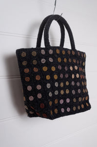 Sophie Digard crochet wool bag - Graphite/Tregor