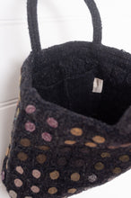 Load image into Gallery viewer, Sophie Digard crochet wool bag - Graphite/Tregor