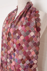 Sophie Digard scarf - Circles BRG