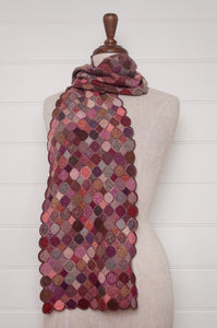 Sophie Digard scarf - Circles BRG