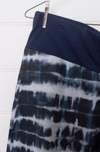 Load image into Gallery viewer, Valia made in Melbourne linen pull on pants in indigo shibori print.