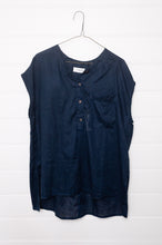 Load image into Gallery viewer, Frockk Harper top - navy