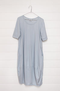 Valia cotton Georgia dress - Mist